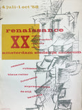 Renaissance XXe siècle [Exhibition Poster] Willem Sandberg, 1958