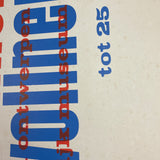 Wollner textielontwerpen [Exhibition Poster] Willem Sandberg, 1959