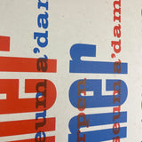 Wollner textielontwerpen [Exhibition Poster] Willem Sandberg, 1959