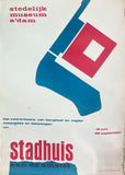 Stadhuis aan de Amstel [Exhibition Poster] Wim Brusse, 1958