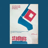 Stadhuis aan de Amstel [Exhibition Poster] Stedelijk Museum, 1958. Buy and sell the best original vintage posters and prints with The Print Arkive.