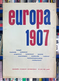 Europa 1907 [Exhibition Poster] Willem Sandberg, 1957