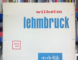 Wilhelm Lehmbruck / Kurt Schwitters [Exhibition Poster] Willem Sandberg, 1956