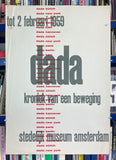 Dada, Kroniek van een Beweging [Exhibition Poster] Willem Sandberg, 1959