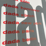 Dada, Kroniek van een Beweging [Exhibition Poster] Willem Sandberg, 1959