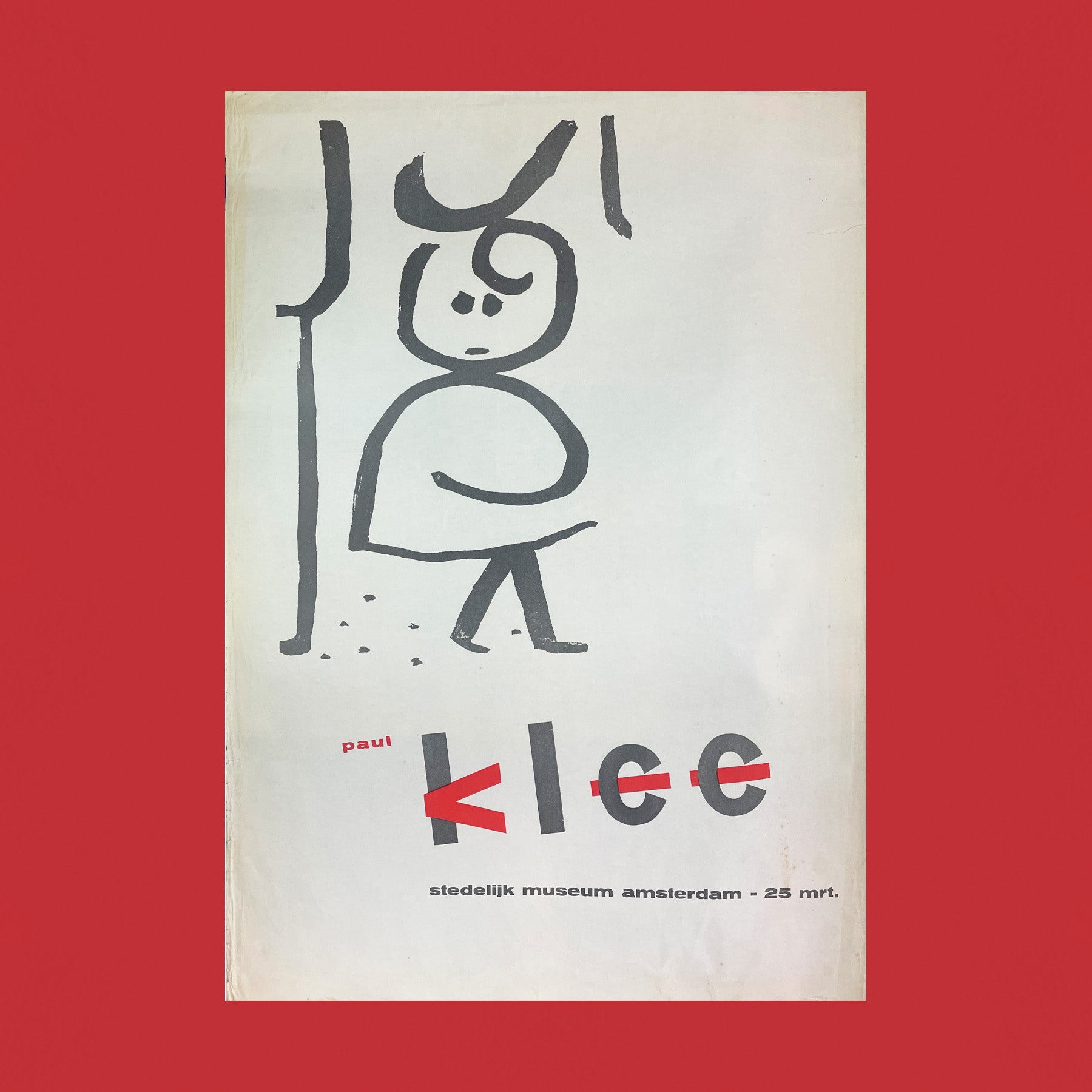 Paul Klee, Slufen I Terrasser 国内未入荷ポスター Paul Klee [Exhibition Poster] Willem Sandberg, 1957 – The Print Arkive