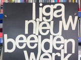 Liga Nieuw Beelden [Exhibition Poster] Wim Strijbosch, 1958
