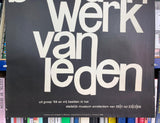 Liga Nieuw Beelden [Exhibition Poster] Wim Strijbosch, 1958