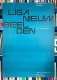 Liga Nieuw Beelden [Exhibition Poster] Wim Crouwel, 1957