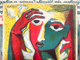 Het Expressionisme van van Gogh tot Picasso [Exhibition Poster] Dick Elffers, 1949