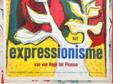 Het Expressionisme van van Gogh tot Picasso [Exhibition Poster] Dick Elffers, 1949