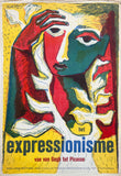 Het Expressionisme van van Gogh tot Picasso [Exhibition Poster] Dick Elffers, 1949