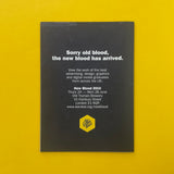 D&AD New Blood: Sorry old blood, the new blood has arrived [Poster] John Ross. Buy and sell the best original vintage posters and prints with The Print Arkive.