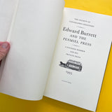 Edward Burrett and the Penmiel Press A Founder Member and his Press [Limited Edition of 200]