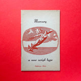 Stephenson Blake Mercury [Type Specimen]. Buy and sell the best graphic design books, journals, magazines and posters with The Print Arkive.