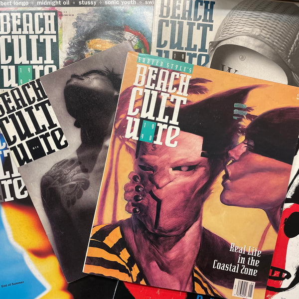 Surfer Style's Beach Culture #1-6 (David Carson). Buy and sell the best graphic design books, magazines and posters with The Print Arkive.