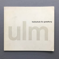 ULM - Hochschule Für Gestaltung