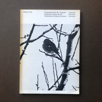 SSV FSS Jahrbuch Annuaire 1966/67/68 Vol.LVIII - Werner Mühlemann