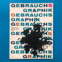Gebrauchsgraphik International Advertising Art, Number 8, 1958