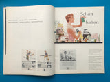 Gebrauchsgraphik International Advertising Art, Number 8, 1958
