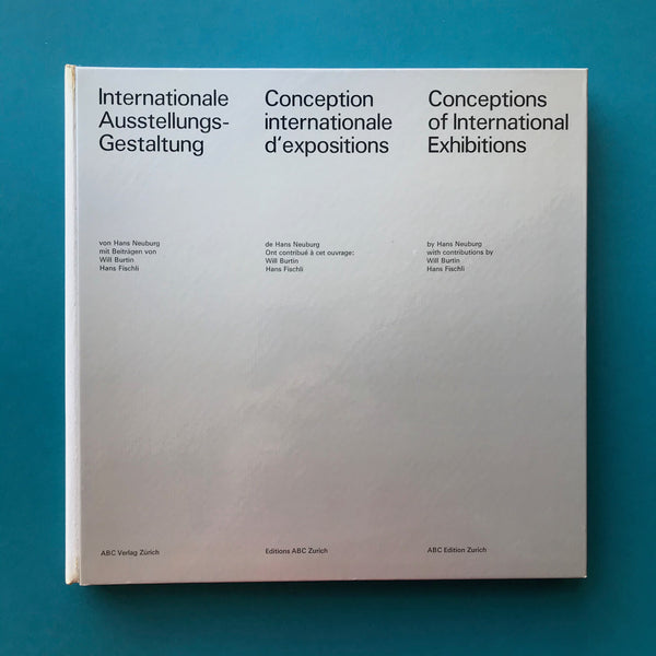 Conceptions of International Exhibitions - Hans Neuburg