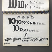 Letraset Graphic Arts System 1981
