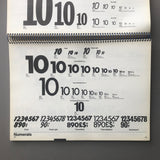 Letraset Graphic Arts System 1981