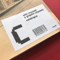 Wim Crouwel: a graphic odyssey catalogue