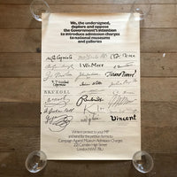 "We, the undersigned, deplore and oppose…" - Crosby/Fletcher/Forbes