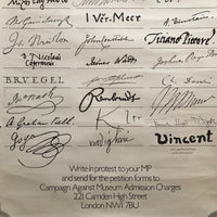 "We, the undersigned, deplore and oppose…" - Crosby/Fletcher/Forbes