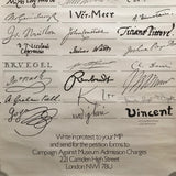 "We, the undersigned, deplore and oppose…" - Crosby/Fletcher/Forbes