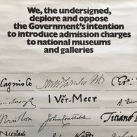 "We, the undersigned, deplore and oppose…" - Crosby/Fletcher/Forbes