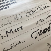 "We, the undersigned, deplore and oppose…" - Crosby/Fletcher/Forbes