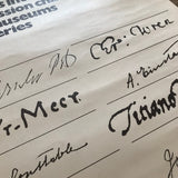 "We, the undersigned, deplore and oppose…" - Crosby/Fletcher/Forbes