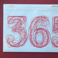 Pentagram 365, Typography Calendar - Kit Hinrichs
