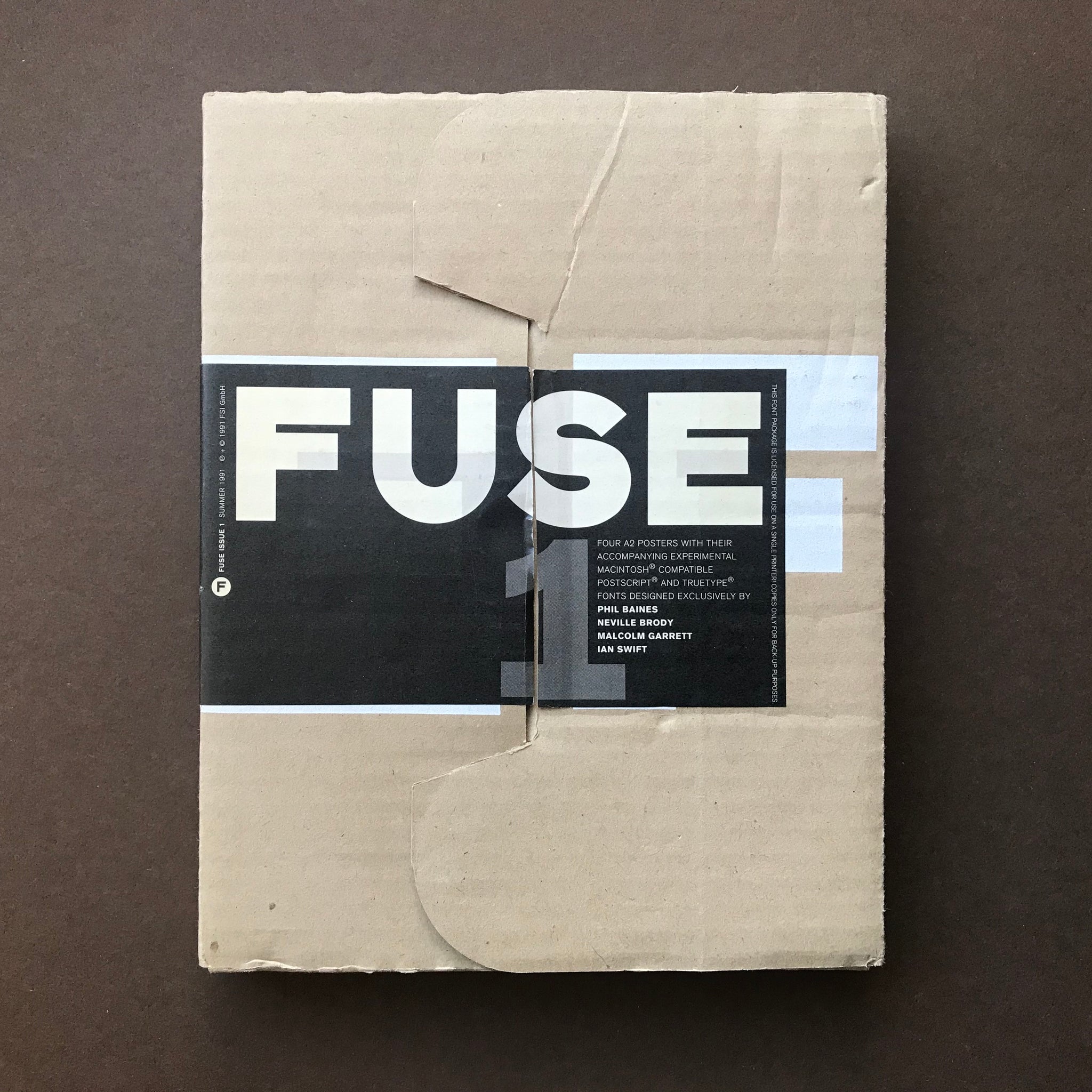 FUSE issue 1 デジタルフォントマガジン FUSE issue 1 デジタル