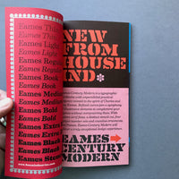 Eames Font Catalog (House Industries)