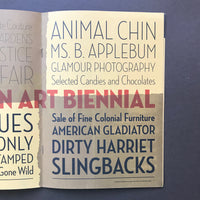 Neutraface Condensed Font Catalog (House Industries)