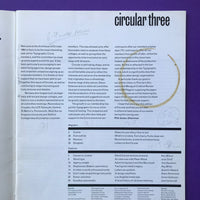Circular Three - Typographic Circle