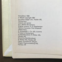 Gestaltungsprobleme des Grafikers, The graphic artist and his design problems, Les problèmes d'un artiste graphique (Josef Müller-Brockmann)