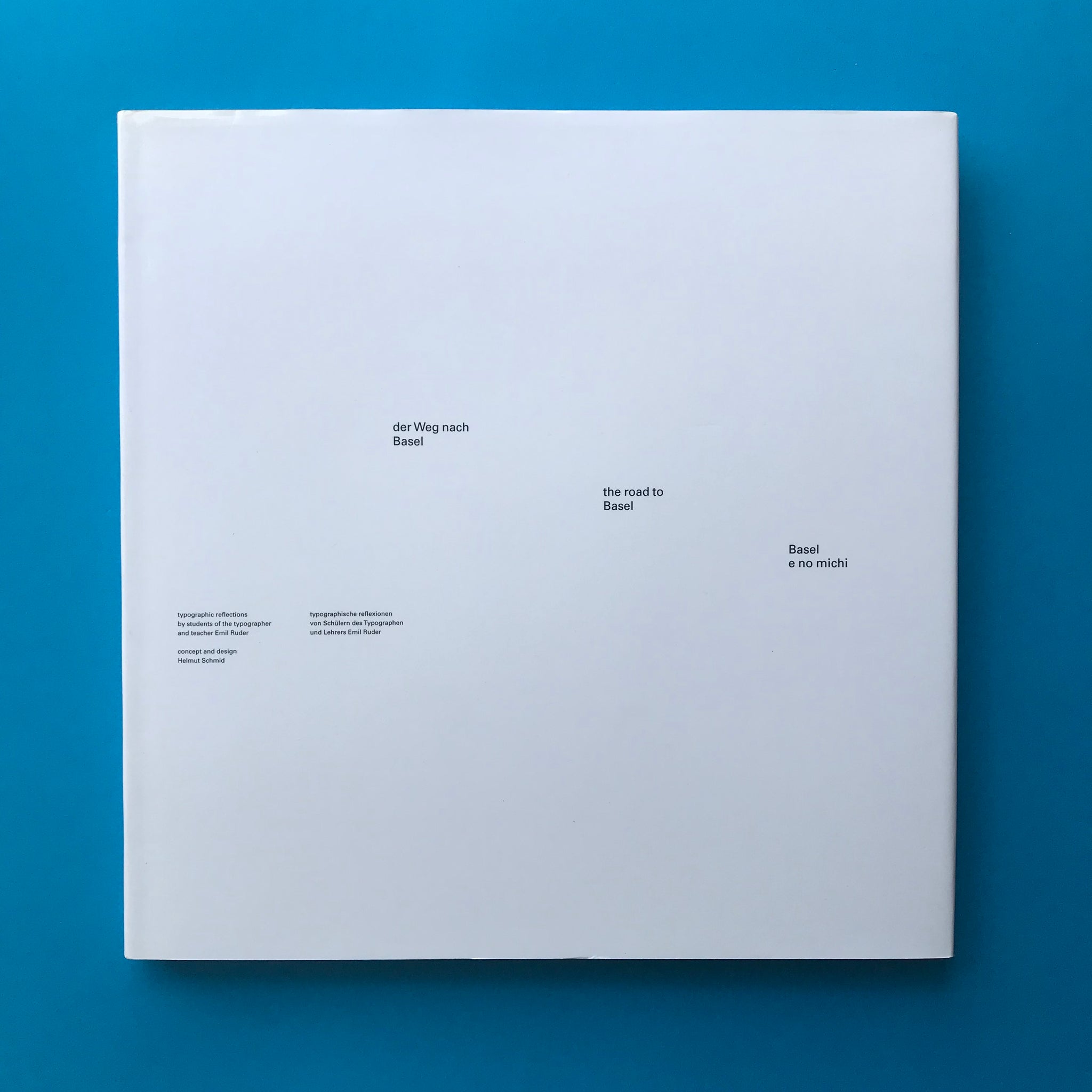 the road to Basel - typographic reflections by students of the