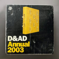 D&AD Design & Art Direction Annual 2003 (With original foam box)