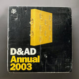D&AD Design & Art Direction Annual 2003 (With original foam box)