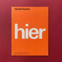 Daniel Buren, Here/ici (Wim Crouwel)