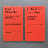 Schriften des Gewerbemuseums Basel (LOT)