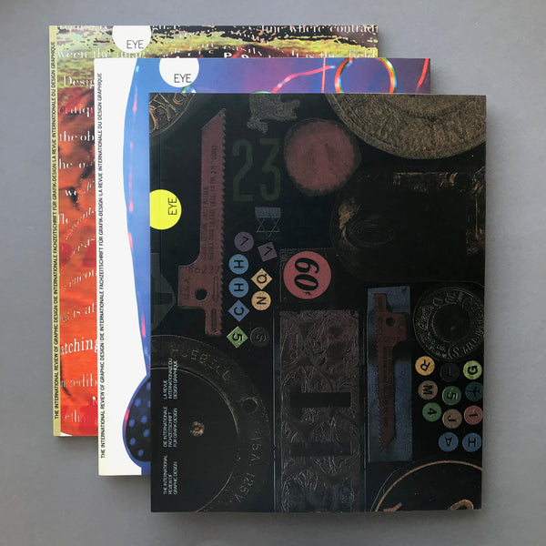 Eye Vol.1, No’s 2-4 / International Review of Graphic Design (LOT)