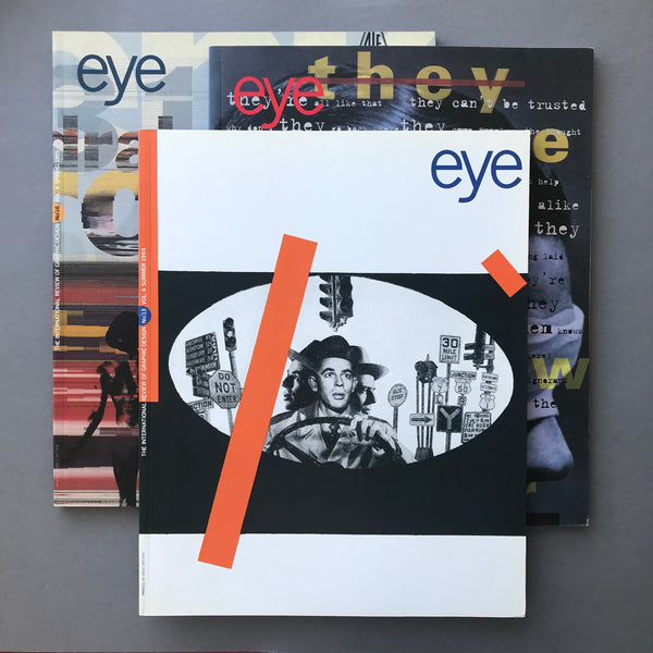 Eye Vol.4, No’s 13, 14, 16 / International Review of Graphic Design (LOT)