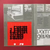Stedelijk Museum Extra Bulletin 4/79 (Wim Crouwel)