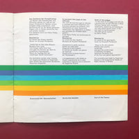 1972 Munich Olympic Opening Ceremony Programme