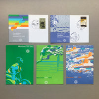 1972 Munich Olympic Postcard (lot)